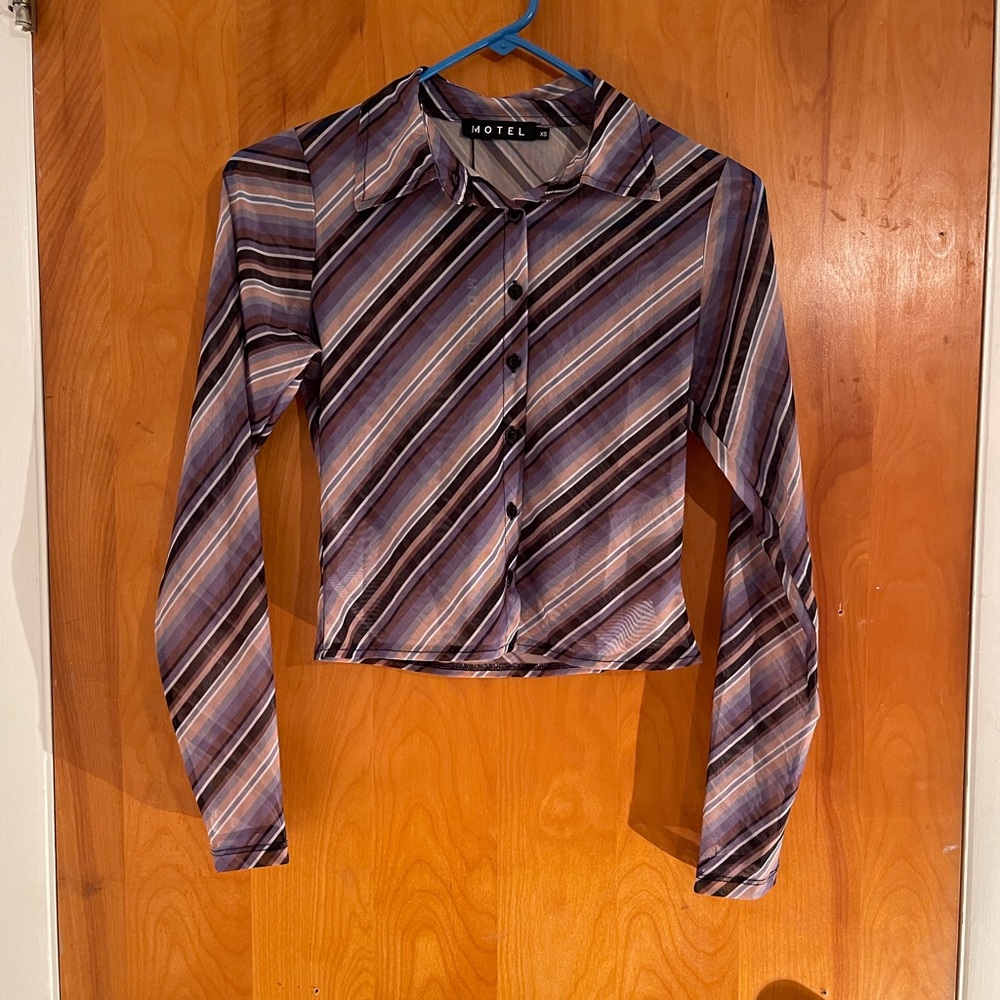 Motel Rocks Kelly Shirt Diagonal
